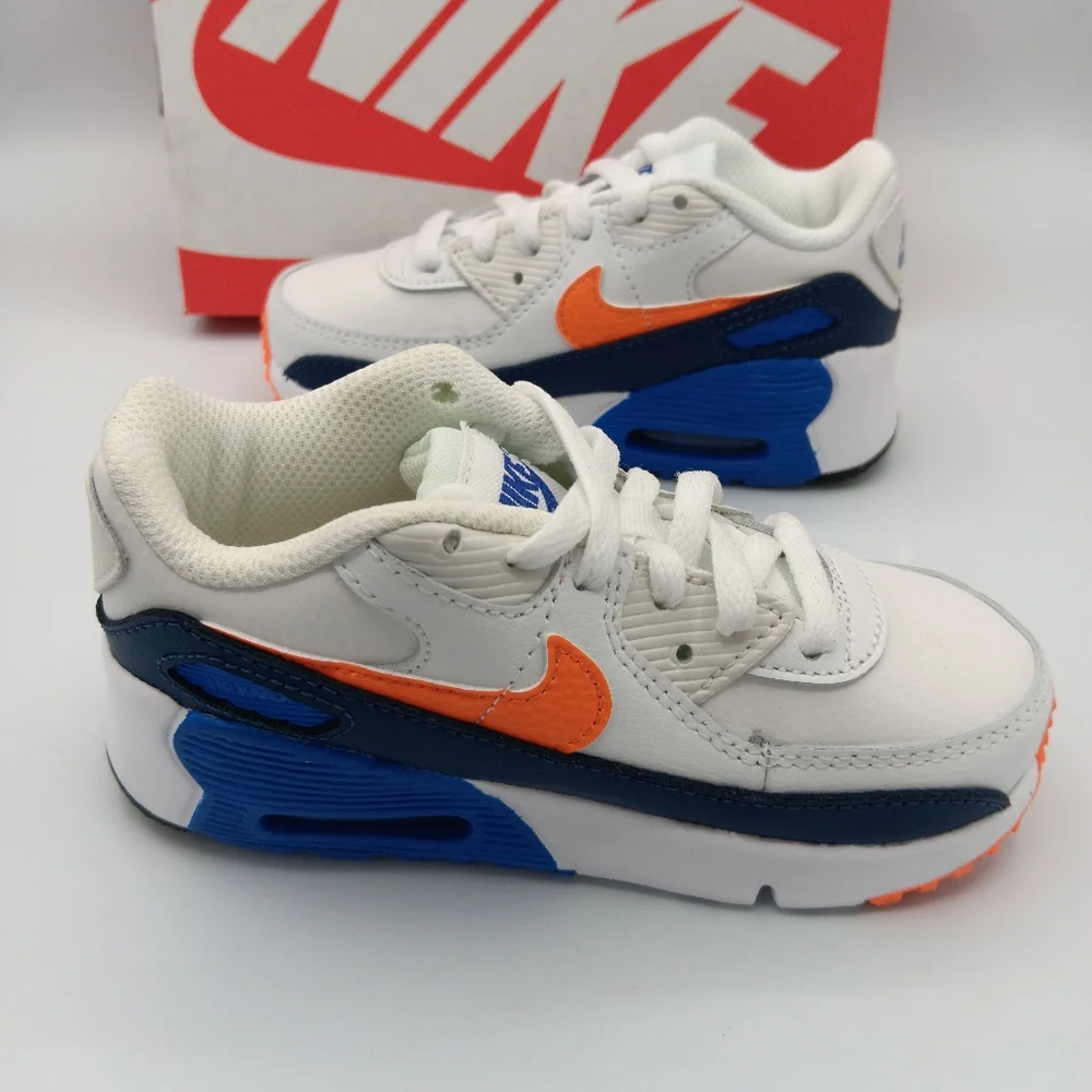 NIKE AIR MAX 90 LTR (TD) NIB VARIOUS SIZES BOYS KIDS SHOES SNEAKERS - Picture 3 of 11